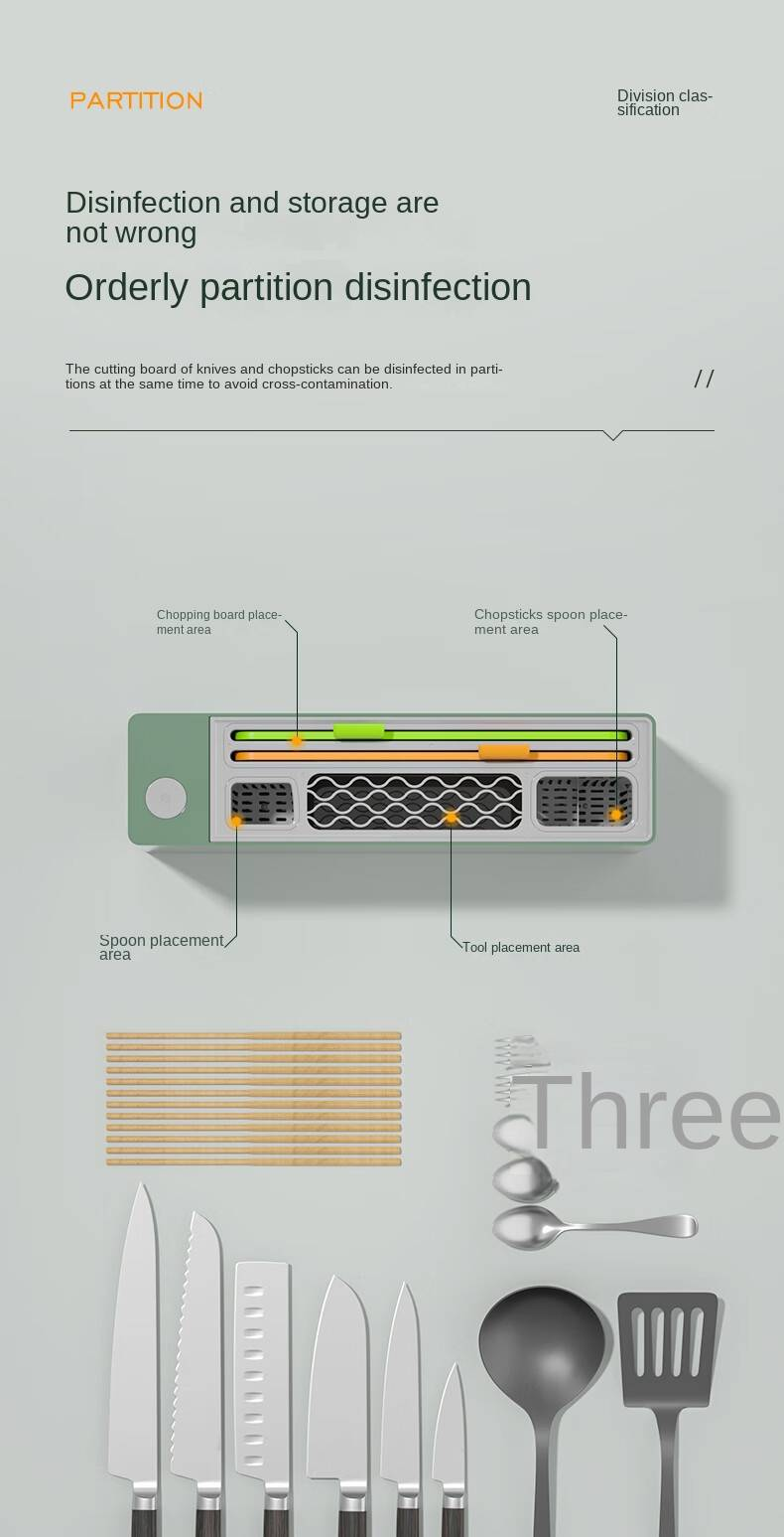 Huaxing Knife Chopsticks Adhesive Plate Disinfector UV Sterilization XDQ-01_voghion.com