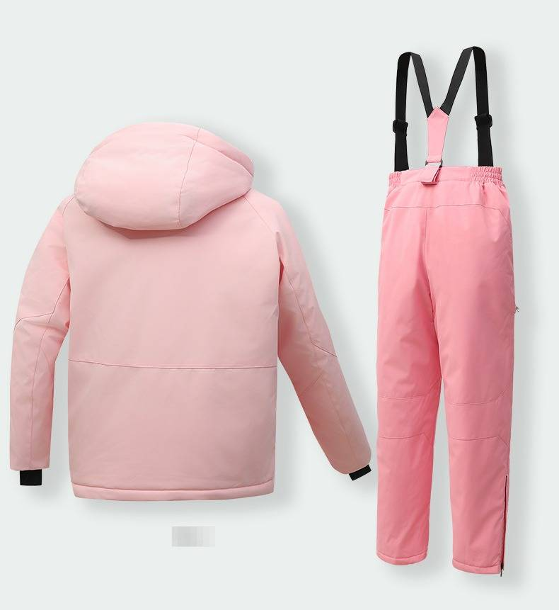 Winter-Schneeanzug-Set für Kinder – Wasserdichte Thermo-Skijacke und -hose für Jungen und Mädchen – Outdoor-Schneesport und Kleidung für kaltes Wetter_voghion.com