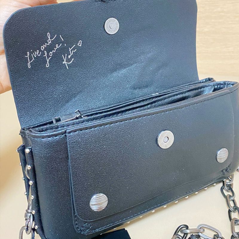 Borsa a tracolla in PU nera, nuova moda 2025, design di lusso, casual, da donna_voghion.com