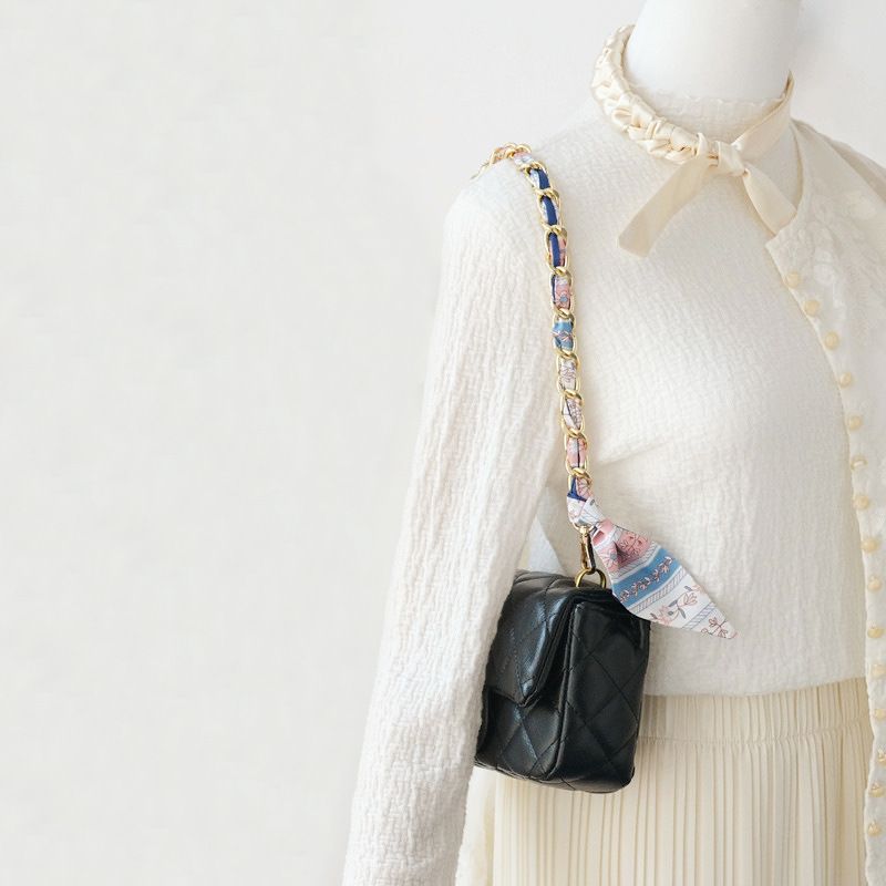 Moda Nuova Sciarpa Versatile Primavera Estate Borsa Tracolla Ascellare Borsa Accessori Catena per Telefono_voghion.com