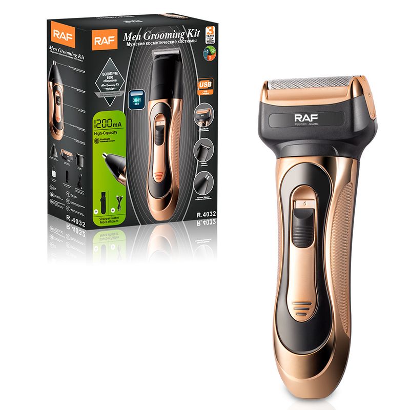 RAF European Cross border Men's Daily Necessities Set Wholesale Hair Clipper Shaver Charging R.4032_voghion.com