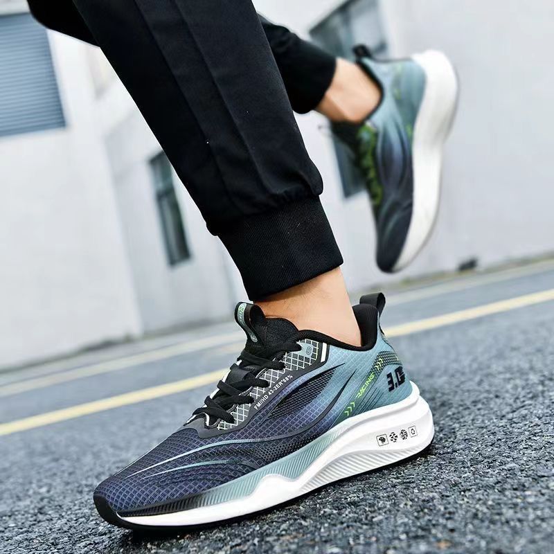 Neue ultraleichte, atmungsaktive und stoßdämpfende Sportschuhe mit weicher Sohle für den Sommer und Herbst, leichte Laufschuhe_voghion.com
