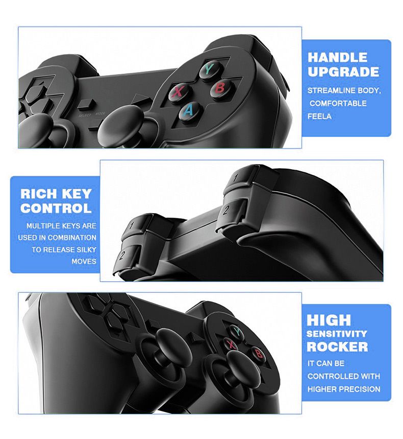 Console di gioco M8 4K connessa alla TV Connessione wireless Classico nostalgico King of Fighters_voghion.com