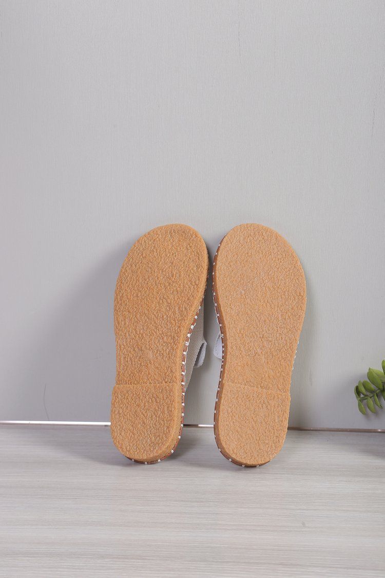 Women's Shoes Large Size Tassel Flat Bottomed One Strap Slippers Summer Outing Beach Women's Shoes_voghion.com