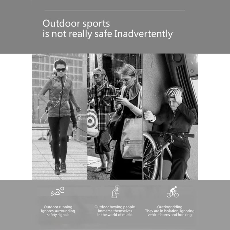 F808 Wireless Headset Bluetooth-compatible 5.0 Bone Conduction HiFi Ear Hook Sports Earphone For Cycling Running Fiess_voghion.com