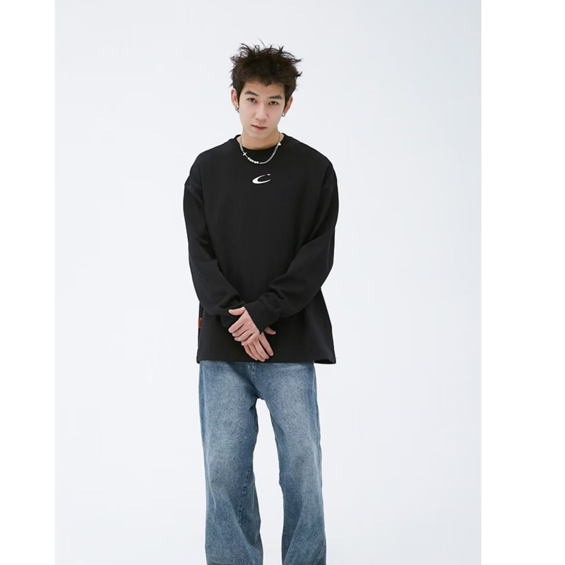 new2023 Autumn and winter 100% cotton Thick  Wholesale high quality crewneck sweatshirt for men_voghion.com
