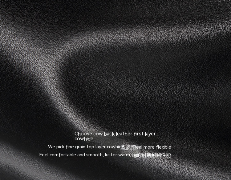 Il primo strato di borsa da petto da uomo in pelle di vacchetta, borsa a tracolla alla moda coreana, borsa a tracolla, borsa da lavoro alla moda, borsa casual per studenti_voghion.com