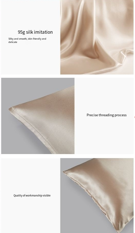 silk pillowcase summer bedding silk pillowcase 48×74_voghion.com