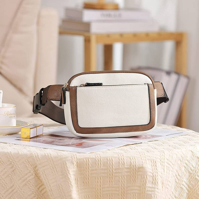 Borsa da donna Borsa da donna Vendita transfrontaliera Borsa da uomo in pelle sintetica regolabile Borsa da torace in pelle PU Borsa da donna all'ingrosso_voghion.com