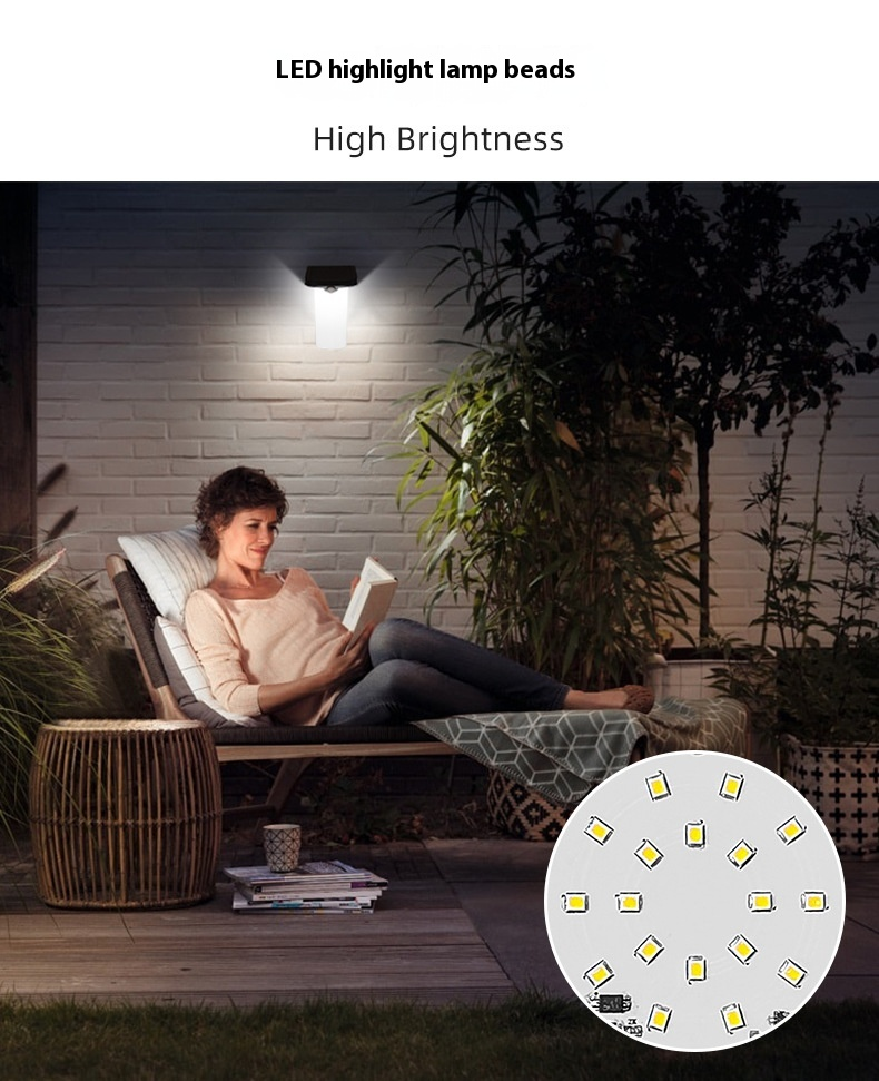 Zonne-wandlamp Huishoudelijke buitenlamp Waterdicht Menselijk lichaam Inductielamp Tuinmuurdecoratie Lay-out Tuinlamp_voghion.com