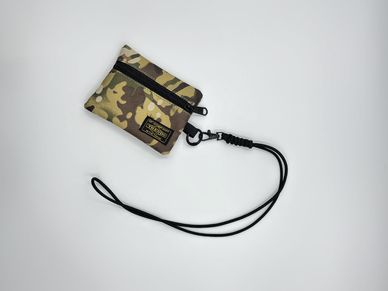 Urban Utility Pouch – Streetwear Nylon Organizer For Cards & Essentials (Unisex, Detachable Strap, Waterproof, Lightweight, 2-Fold Design)_voghion.com