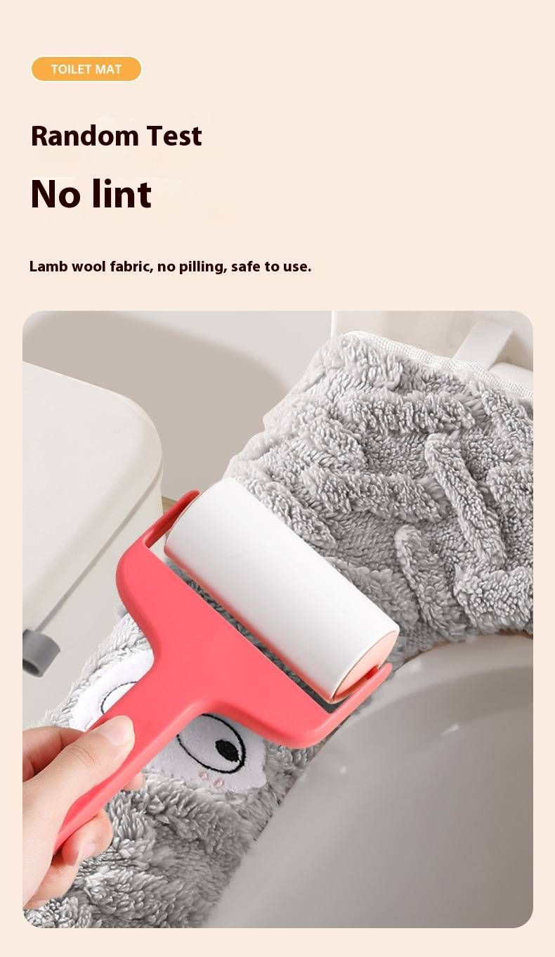 Winter-Toilettensitzbezug – Ultraweiches Fleecekissen mit Reißverschluss (rutschfest, geruchsneutral, 1er-Pack, mehrere Farben)_voghion.com