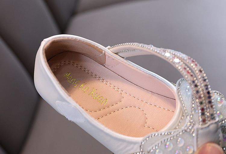 Neu Dame Baby Mädchen Mädchen Prinzessin Diamant Einzelnen Schuh Schuhe Dance_voghion.com