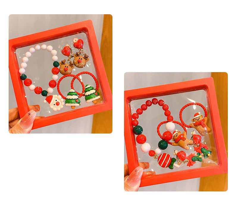 Heißer Verkauf Weihnachten Armbänder Handgemachte Armbänder Bunte Armbänder Weihnachten Geschenke Vielseitig Schmuck kinder Zubehör_voghion.com