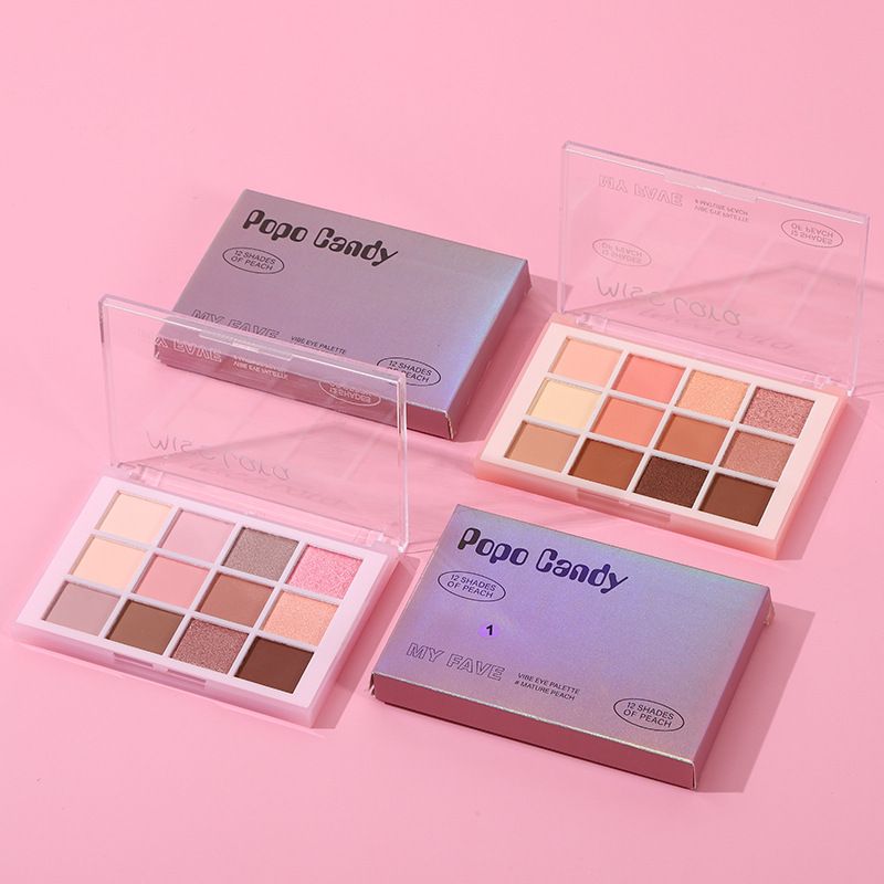 MissLara Earth 12 Color Development Easy To Faint Eye Shadow Plate_voghion.com