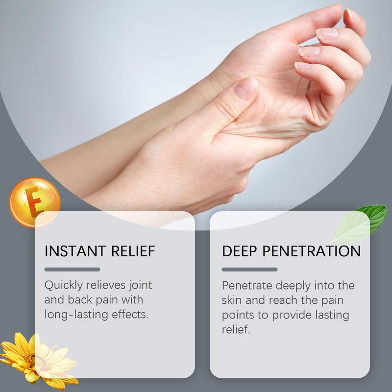 Joint Repair Cream Relieves Knee Joint Care Moisturizing Body Massage Herbal Apply Cream_voghion.com