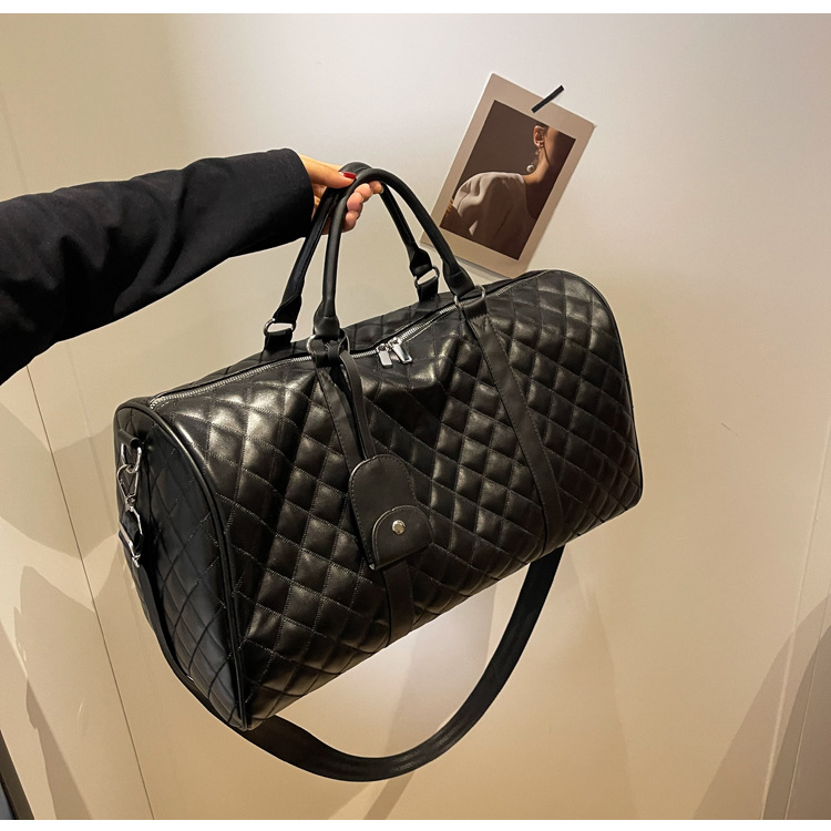 Ny forretningsrejsetaske til mænd med stor kapacitet til at forbedre udseendet, bagagetaske til opbevaring, shopping, sport og fitness til kvinder_voghion.com