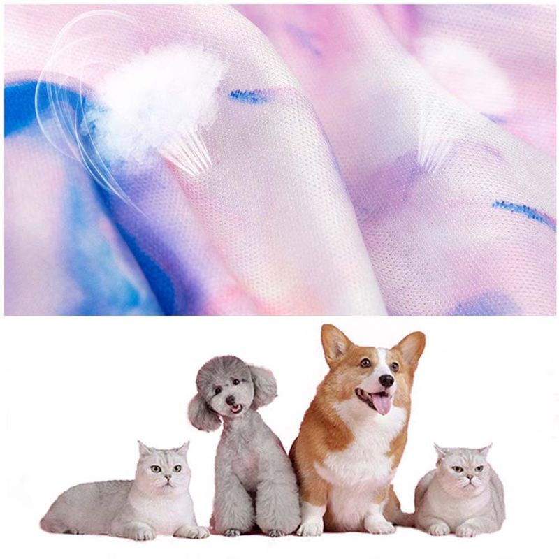 New Pet Clothes Tie-Dye Summer Vest Jumpsuit Quick-Dry Breathable Large Medium Small Dog Clothing_voghion.com