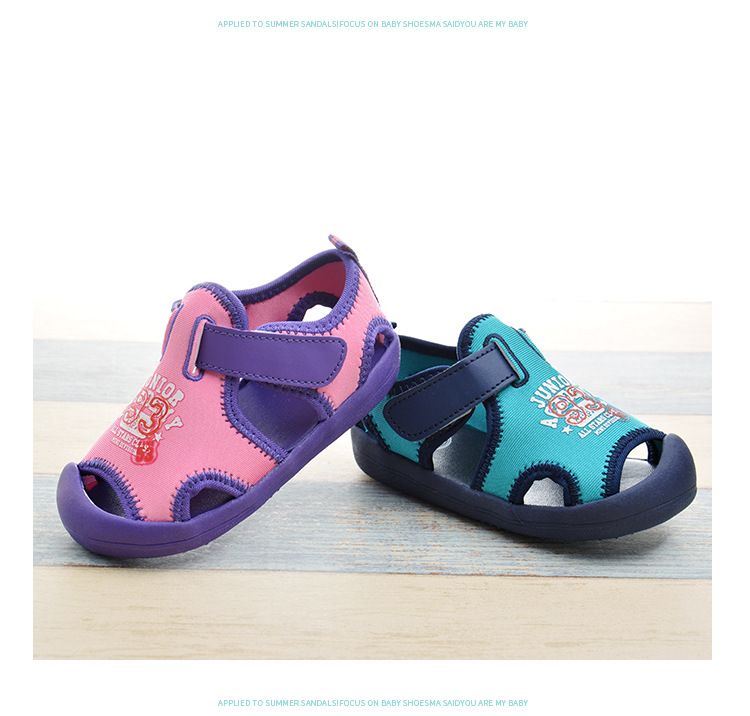 Mutter & Kinder Neue stil kinder sandalen kleinkind schuhe gummi sohle sommer baby funktions schuhe Koreanische version baby strand schuhe hersteller liefern_voghion.com