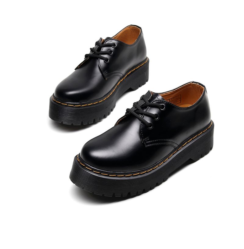 Dikke zool 3-gats Quad Martin schoenen voor dames_voghion.com