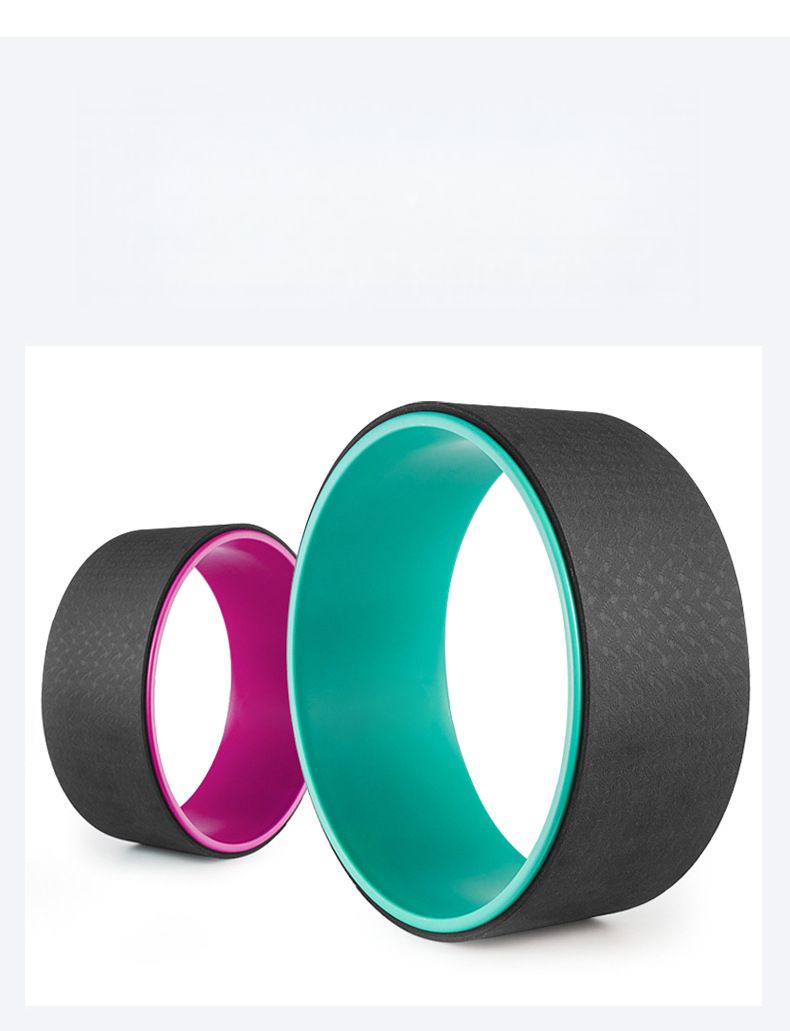 Strumento per l'apertura della schiena, attrezzo per Pilates, attrezzatura per il fitness per principianti, ausilio per lo yoga, ruota, anello per lo stretching_voghion.com