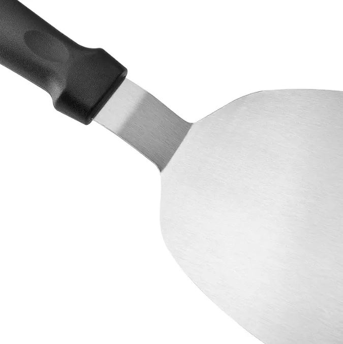 Roestvrijstalen Metalen Bakplaat Spatel Hamburger Schraper Pannenkoek Ideale per BBQ Grill_voghion.com