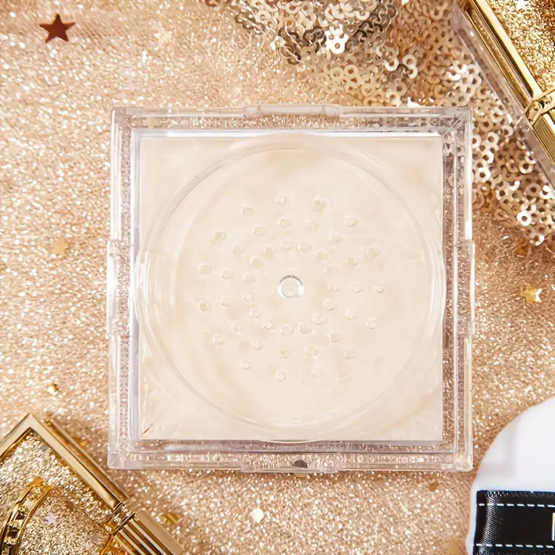 Bowknot Silky Air Powder Letvægts og holdbar oliekontrol vandtæt ansigtspulverindstillingspulver_voghion.com