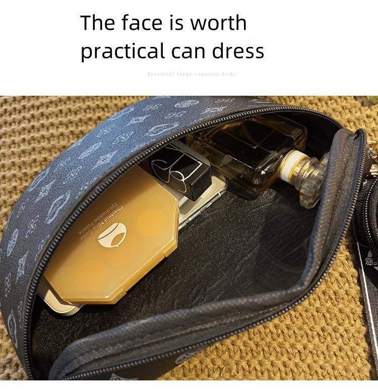 Lehká luxusní módní ledvinka crossbody kabelka dámská taška Nová dámská kabelka přes rameno_voghion.com