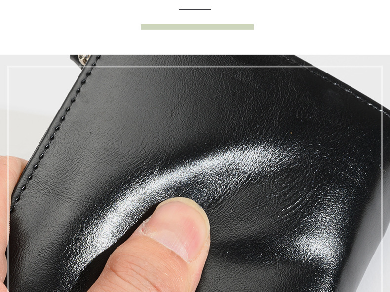 Herrentaschen RFID Anti-Diebstahl-Bürste Neue Herrenbrieftasche Kurze vertikale Reißverschlussbrieftasche Multifunktionale Geldbörse Heißer Verkauf_voghion.com