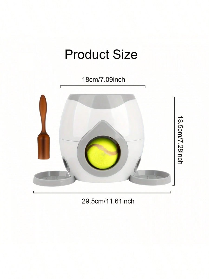 Automatic Tennis Ball Machine With Remote Control | 120 Balls Capacity | Adjustable Speed & Spin | For Tennis Training | Indoor/Outdoor Use_voghion.com