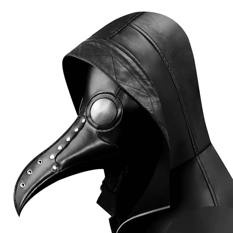 Holiday Supplies, Steampunk Plague Bird Mask, Anime Birthday Party Headgear Decoration_voghion.com