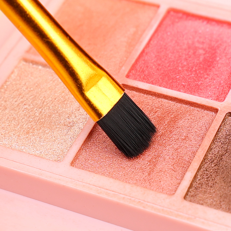 Dupla cabeça 1 pçs maquiagem b ferramentas sombra delineador blush compõem beleza cosméticos b ultra macio sombra de olho exuberante eauty_voghion.com