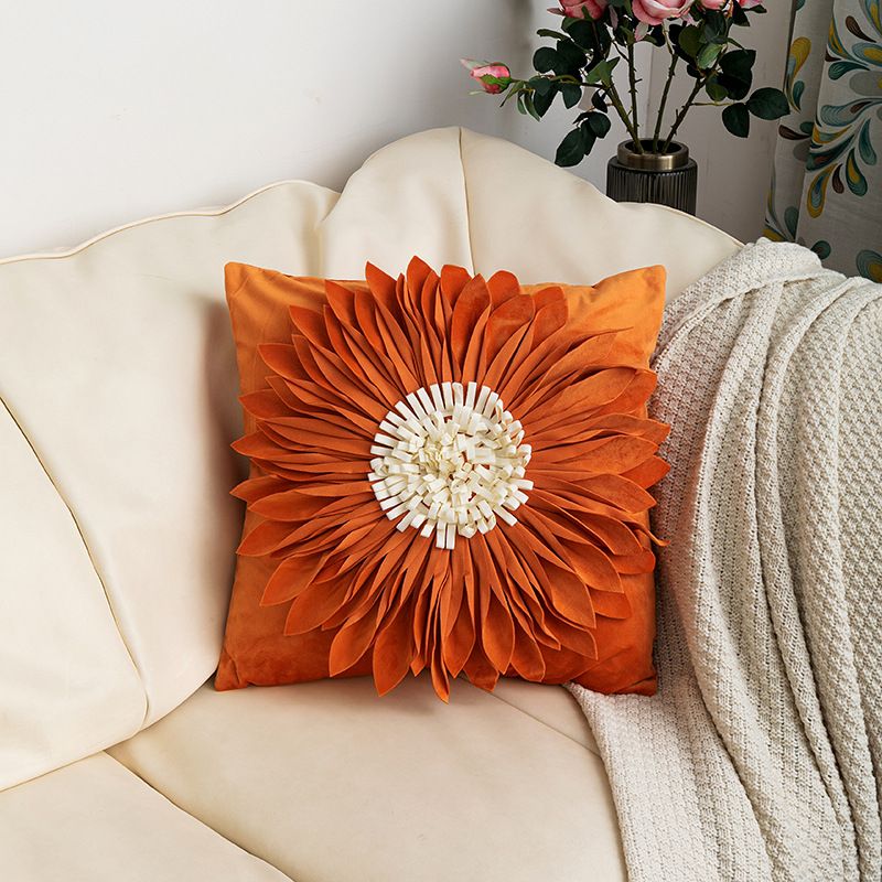 Nuovo bellissimo cuscino per divano con toppa a forma di fiore grande tridimensionale ricamato modello di decorazione per la casa federa per cuscino da camera_voghion.com