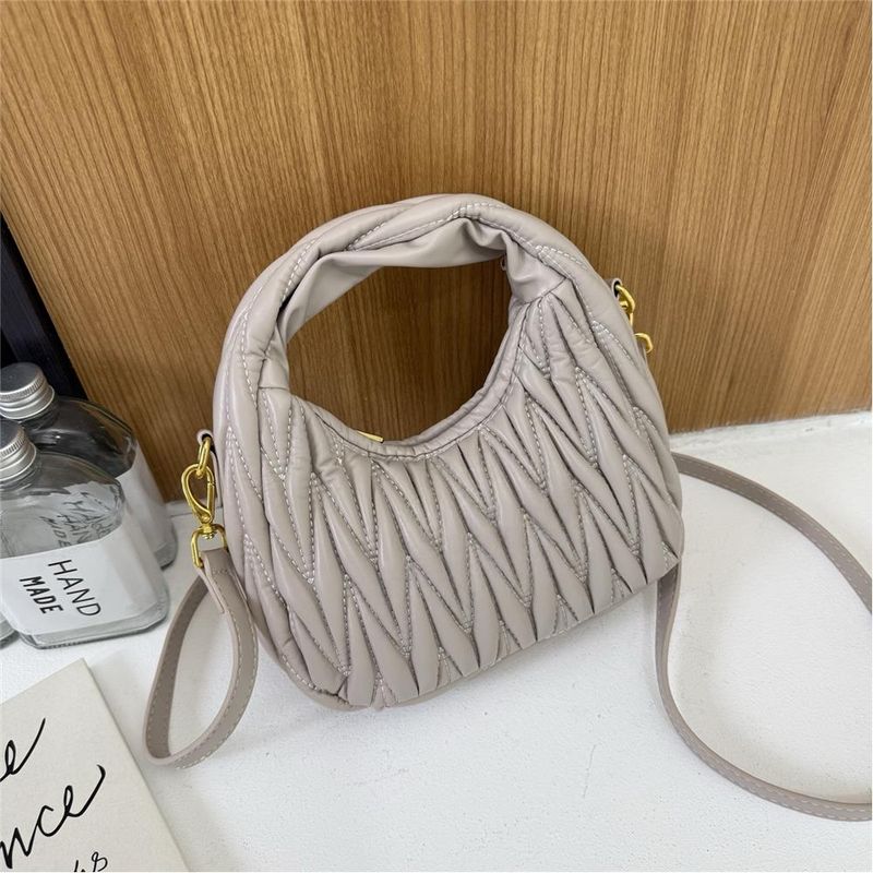 Borsa a tracolla classica da donna in PU, borsa a tracolla da donna alla moda, borsa Moon_voghion.com