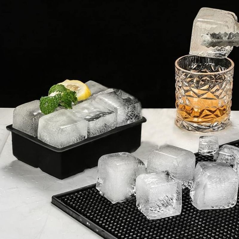 4/6/8Grid Ice Ball Maker Silicone Ice Cube Mold Tray DIY Freeze Ice Maker Kitchen Barware Tools Perfect For Freezer Cocktail_voghion.com