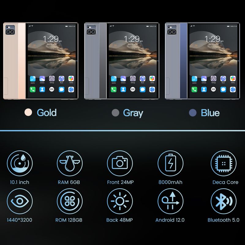 Tablets New 10 Inch Tablet Computer E Commerce 4G Call Dual SIM Dual Standby Study Business_voghion.com