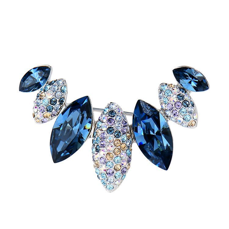 Broche de alta gama para mujer, diseño de cristal con sentido de alta gama, broche de ramillete, accesorio decorativo para traje y ropa._voghion.com