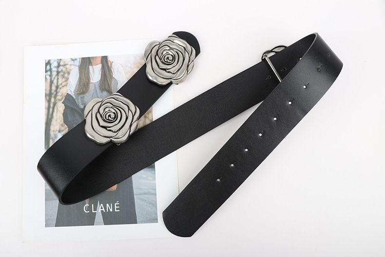 Cintura da donna con cintura decorativa per abito, versatile chiusura per maglione alla moda, snellente per la vita_voghion.com