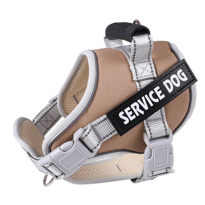 Nieuw harnas zonder geschikt voor grote honden, vest-stijl wandellijn, hondenriem_voghion.com