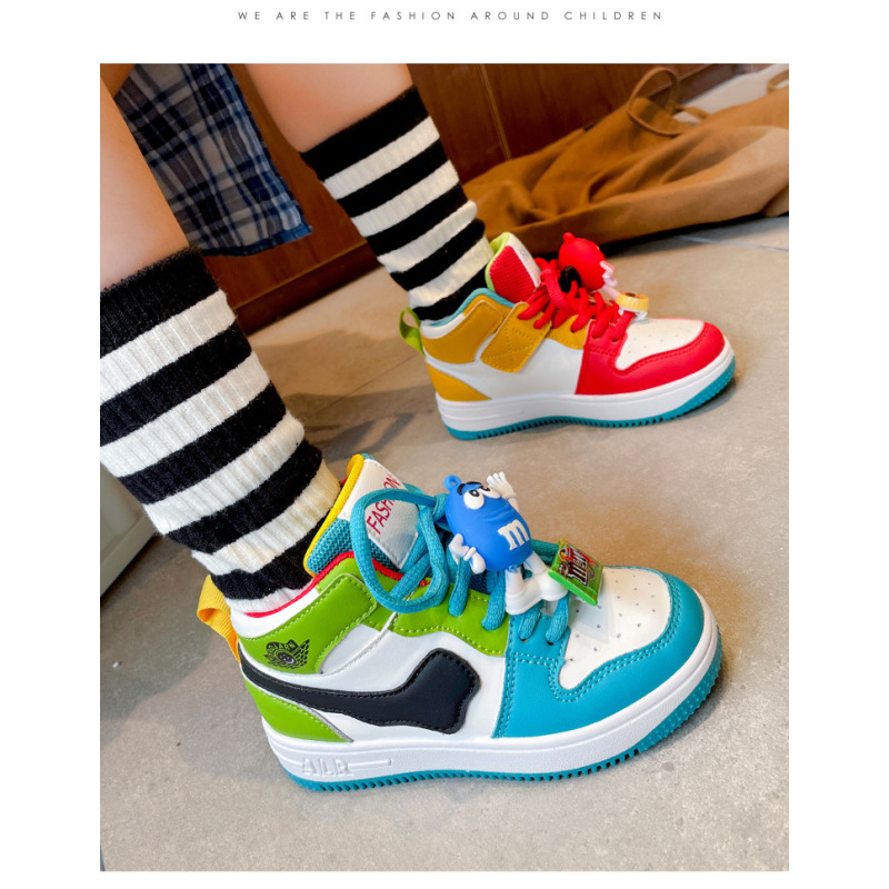 M bean autunno comode scarpe per bambini scarpe casual per bambini sneakers._voghion.com