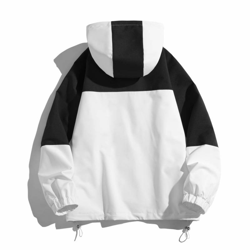 Abbigliamento da uomo Giacca da lavoro di alta qualità con cappuccio Giacca casual ampia di alta qualità Capispalla_voghion.com