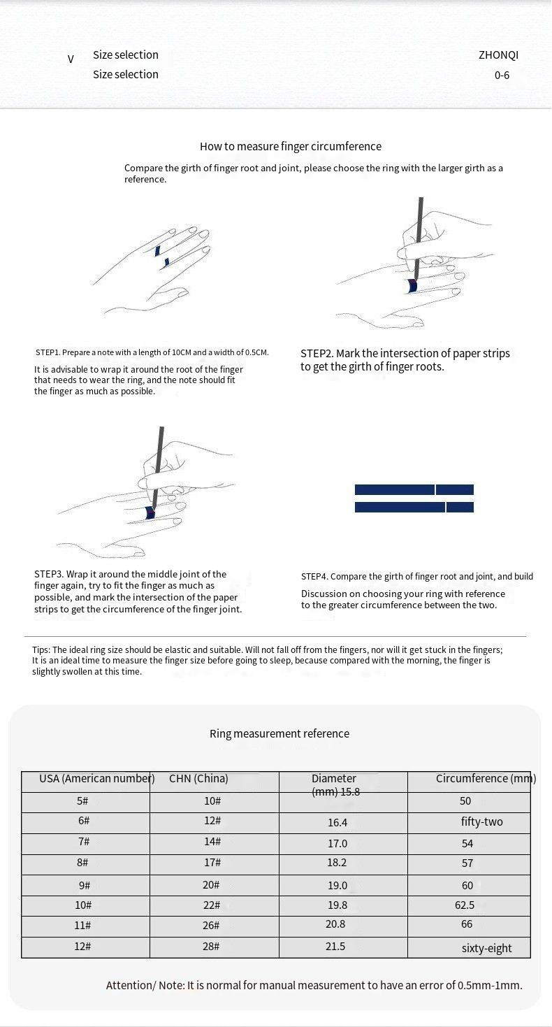 Bague en acier titane – Design réversible et réglable avec deux rangées de diamants et une chaîne, bijoux en acier inoxydable_voghion.com
