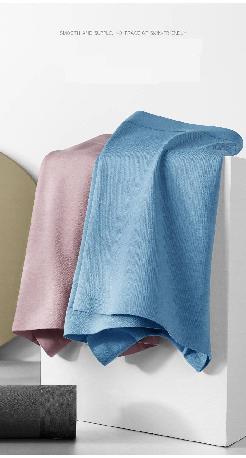 Nahtlose Modal-Herrenunterwäsche – Atmungsaktive Boxershorts mit mittlerer Leibhöhe für ganztägigen Tragekomfort (mehrere Farben und Größen)_voghion.com