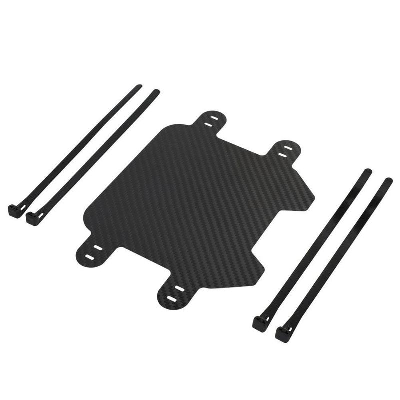 Placa frontal de fibra de carbono para personalizar bicicletas eléctricas todoterreno: ligera y duradera (22,3 x 15 x 1 cm)_voghion.com