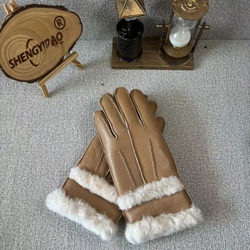 Giacca invernale in lana integrata per uomo e donna, foderata in pile spesso, antifreddo, in vera pelle di pecora, calda per motociclisti_voghion.com