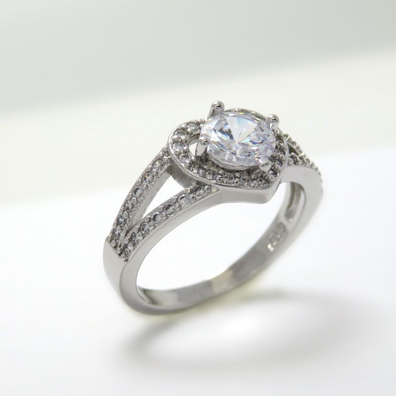 Anello da sposa a forma di cuore con diamanti e zirconi a forma di cuore, da donna, alla moda_voghion.com