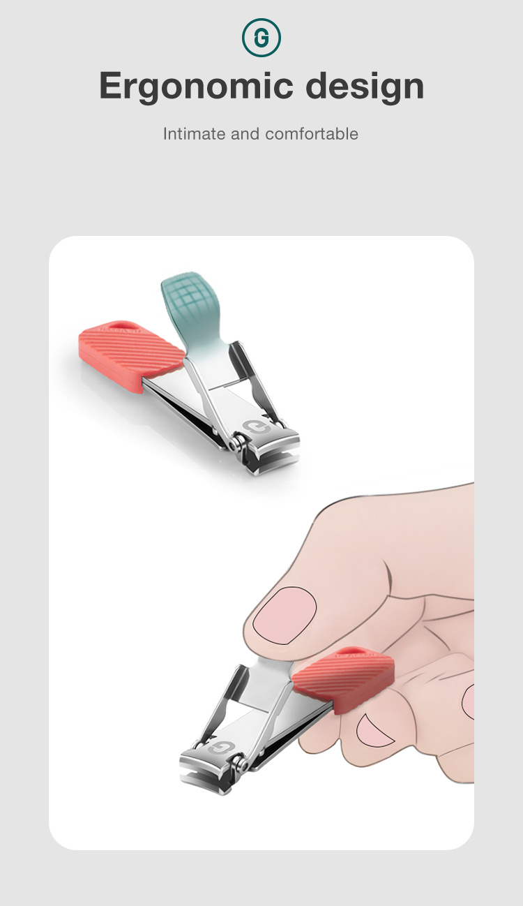 Nagel MR.GREEN Kompaktknipser, faltbar, Nagelschneider, Maniküre-Werkzeug, tragbar, Fingernagelknipser mit Schlüssel C_voghion.com