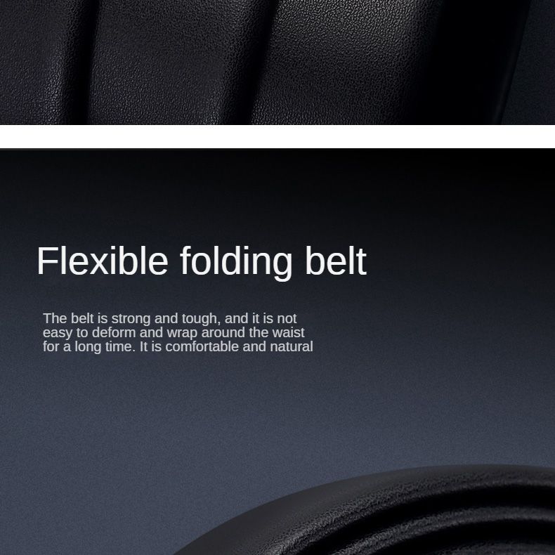 HOT GOLF Herren Gürtel aus echtem Leder mit automatischer Schnalle, trendiger Casual Business-Hosengürtel, vielseitig und einfach_voghion.com