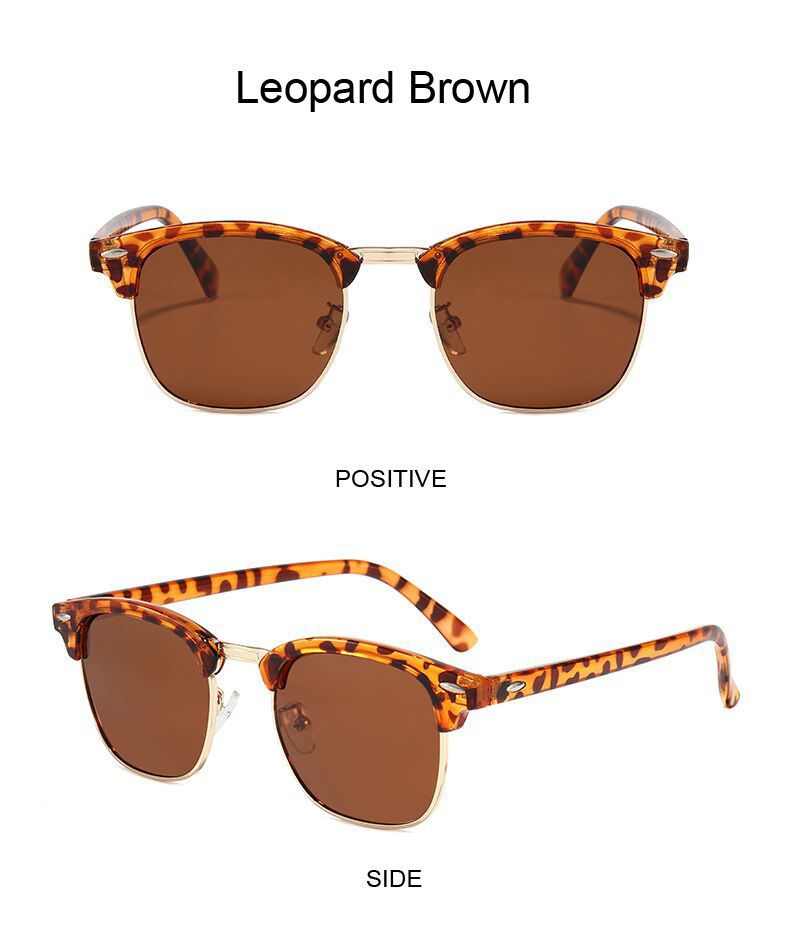 Vintage Polarisierte Sonnenbrille Frau Marke Designer Retro Weiblich Fahren Sonnenbrille Mode Halbrandlose Reise Oculos De_voghion.com