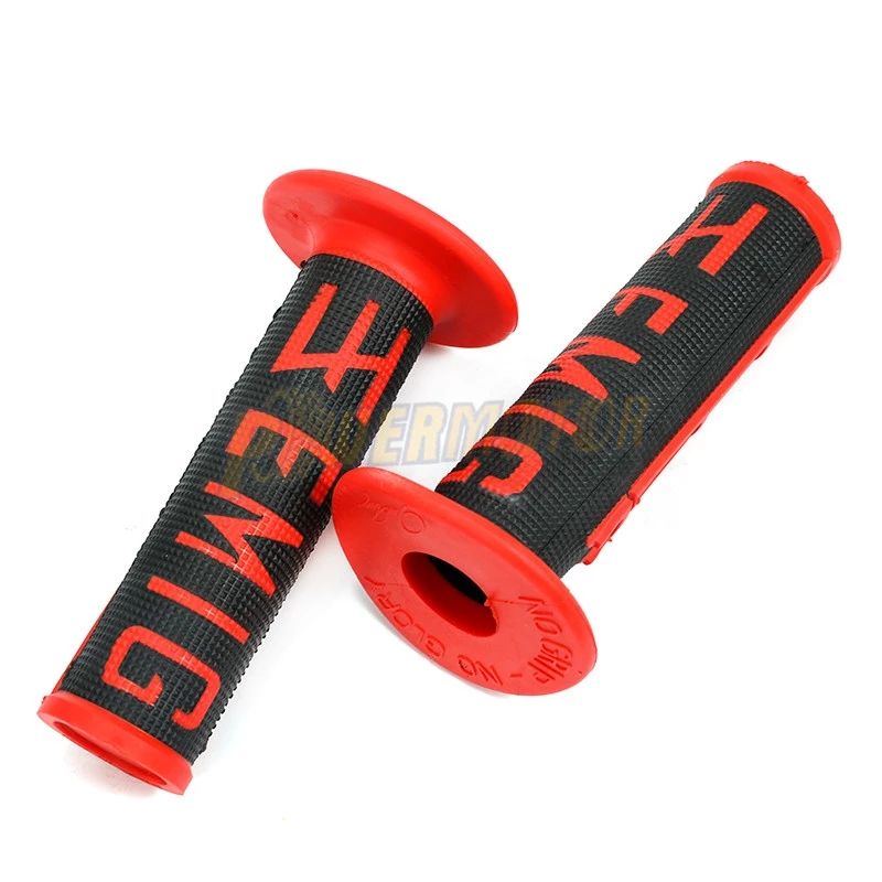 Mânere de motocicletă MX autocolant ghidon din cauciuc pentru Gilera GP 800 Pit Dirt Bike butoane Twist Grip Super Motor Emig motocicletă încheietura mâinii_voghion.com